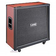 Laney GS412VR 240W 4x12 Guitar Speaker Cab Black and Red