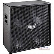 Laney LX412 200W 4x12 Guitar Speaker Cab (Black & Red)