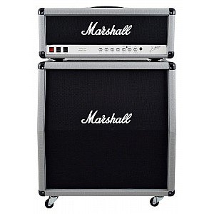 Marshall 2555X Silver Jubilee 100W Tube Guitar Head w/ 2551AV Silver Jubilee 240W Cabinet