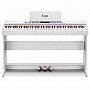 Donner DDP 95 88 Key Weighted Hammer Upright Digital Piano, White