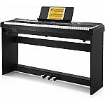 Donner DEP 20 Portable Keyboard Piano 88 Key Fully Weighted with Stand