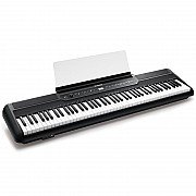 Donner SE 1 88 Key Graded Hammer Action Full Weighted Portable Digital Piano, Black