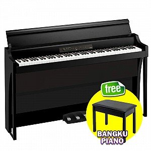 Korg G1B Air Digital Piano with Bluetooth (BK, BR, WH)