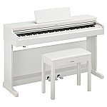 Yamaha Arius YDP 165 Digital Piano free Bench, White