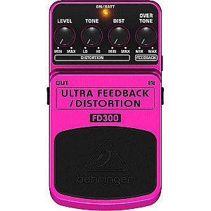 Behringer Ultra Feedback/Distortion FD300 Effects Pedal