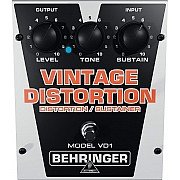 Behringer Vintage Distortion VD1 Distortion/Sustainer Effects Pedal