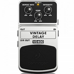 Behringer Vintage Delay VD400 Analog Delay Effects Pedal