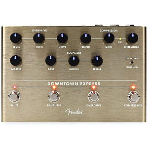Fender Downtown Express Bass Multi Effect Guitar Pedal