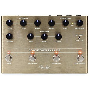 Fender Downtown Express Bass Multi Effect Guitar Pedal