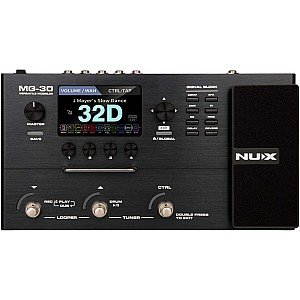 Nux MG30 Multi Effects Modeling Guitar Effects Processor