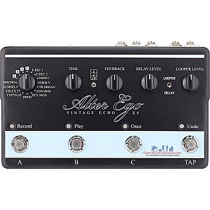 TC Electronic Alter Ego X4 Delay Guitar Effects Pedal