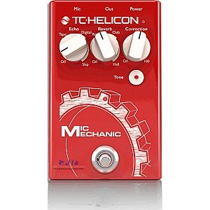 TC Helicon Mic Mechanic 2 Echo, Reverb and Pitch Correction Pedal