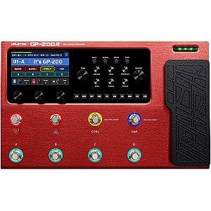 Valeton GP 200R Multi Effects Guitar Processor (Red)