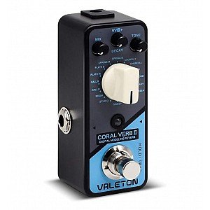 Valeton Coral Verb 2 Digital Reverb Guitar Effects Pedal