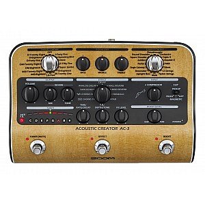 Zoom AC3 Acoustic Creator Multieffects Pedal