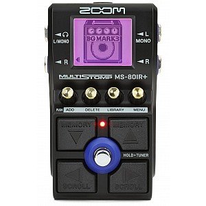 Zoom MS 80 IR+ Amp Sim and Multieffects Pedal