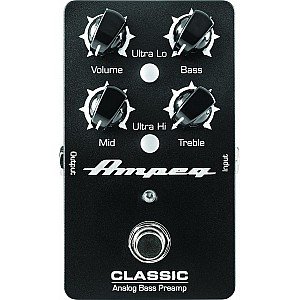 Ampeg Classic Analog Bass Preamp Pedal