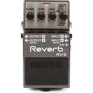 Boss RV6 Digital Reverb Effects Pedal