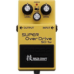 Boss SD 1W Super Overdrive Waza Craft Special Edition