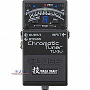 Boss TU 3W Chromatic Tuner Guitar Pedal