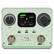 FLAMMA FF20 Stereo Dual Footswitch Looper Drum Machine Pedal, Mint Green