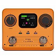 FLAMMA FF20 Stereo Dual Footswitch Looper Drum Machine Pedal, Orange