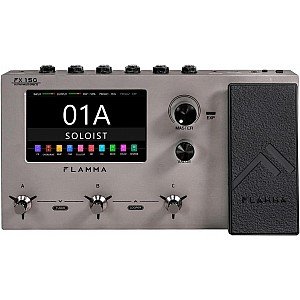 Flamma FX150 Guitar Multi Effects Pedal, Gray