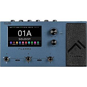 Flamma FX150 Guitar Multi Effects Pedal, Blue