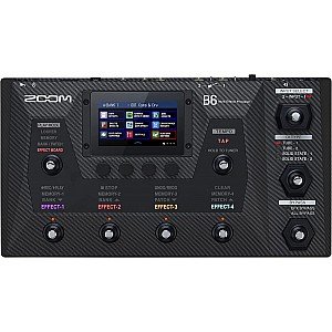 Zoom B6 Bass Multieffect Processor with 4 DI Boxes