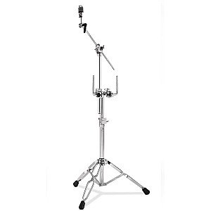 DW CP 9934 Heavy Duty Double Tom/Cymbal Stand with Cymbal Boom Arm