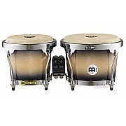 Meinl MB400BKMB Wooden Bongos High Gloss Black Maple Burst