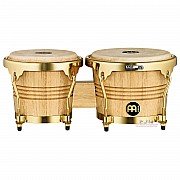 Meinl WB200NTG Rubber Wood Natural Bongos Gold Tone Hardware