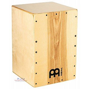 Cajon Meinl Percussion SC80HA Snarecraft Cajon, Heart Ash Frontplate