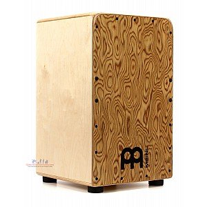 Cajon Meinl Percussion WCP100MB Woodcraft Professional Cajon Makah Burl Frontplate