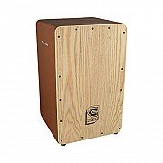 Cajon Koning Wilhelmus Brown Oak Wood