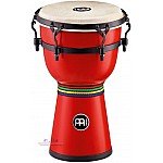 Meinl HDJ200R Fiberglass Mini Dancing Djembe in Red