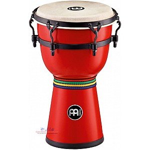 Meinl HDJ200R Fiberglass Mini Dancing Djembe in Red