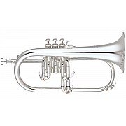 Yamaha YFH 631GS Professional Bb Flugelhorn, Silver plated with Gold Brass Bell