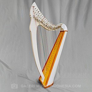 Harpa 25 Strings, White