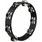 Meinl HTT10BK 10" Headliner Series Tour Tambourine Double Rows