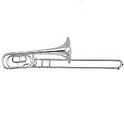 Yamaha YBL 421GS Bass Trombone, Silver Plated