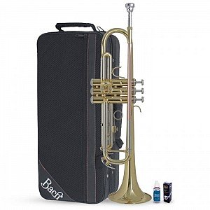 Bach TR650 DIR Clear Lacquer Bb Trumpet