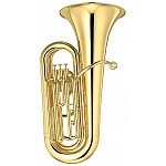 Yamaha YBB 105 Bb Tuba 3 Valves Gold Lacquered 