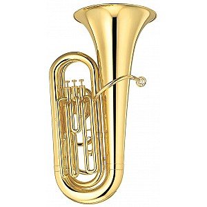 Yamaha YBB 105 Bb Tuba 3 Valves Gold Lacquered 