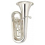 Yamaha YBB 105S Bb Tuba 3 Valves Silver Plated