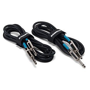 Samson IC10 10 foot Instrument Cable (2 Pack)