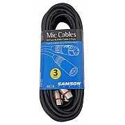 Samson MC18 XLR Microphone Cable, 3 Pack