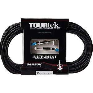 Samson Tourtek TI50 15m Mono Male to Male Instrument Cables