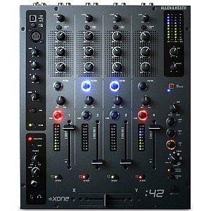 Allen & Heath Xone 42 USB DJ Mixer, 4-Channel