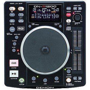 Denon DNS1200 Tabletop Multi Format DJ CD/MP3 Player